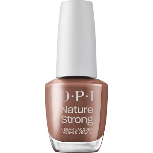 OPI Nature Strong Make My Bark on the World Chocolate Brown Vernis à Ongles - Brillance Intense - Couleur Longue Tenue Jusqu’à 7 Jours - 15 ml