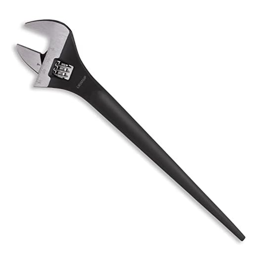 Lichamp 10-Inch Adjustable Construction Spud Wrench