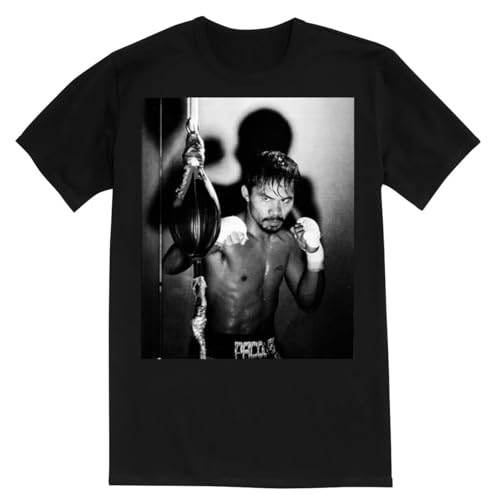 Manny Pacquiao - Premium Men's Crewneck T-Shirt – Soft, Comfortable, and Stylish SRS PDI105467, Black, Large