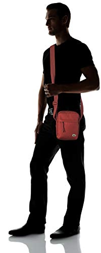 Lacoste NH2102NE Borsa a tracolla Uomo, Rosso