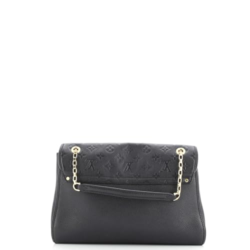 Pre-Loved Saint Germain Handbag Monogram Empreinte Leather MM, Black3