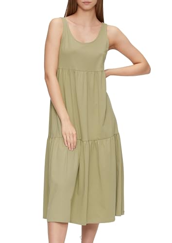 QS Volantkleid aus Baumwolljersey