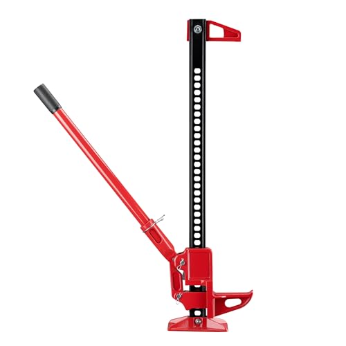 WilTec Cric Farm Jack, Charge Max. 3000 kg, Acier et Fer de Fonte...