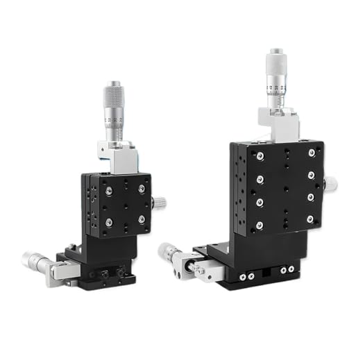 Plataforma de desplazamiento del eje XZ LEV40-C-R2 con ajuste manual y elevación vertical