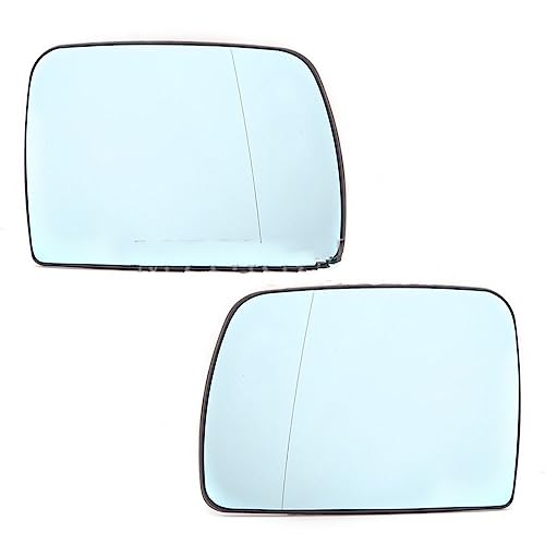 Glace de rétroviseur pour BMW X5 E53 gauche et droit miroir de rechange chauffé 1999-2006