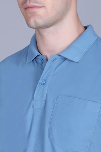 Image of FYLTR Men's Solid Polo | Regular Fit | Casual Polo Shirts for Men