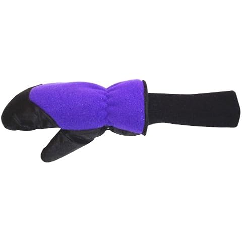 SnowStoppers STAY-ON Fleece Mittens - Toddler's - Purple Cover