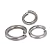 1000pcs M1.6 Stainless Steel 304 A2 Gasket Spring Lock Washers for Industrial Use