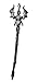 RED or SILVER Wickedly Cool The Gate Keeper Devil Costume Pitchfork