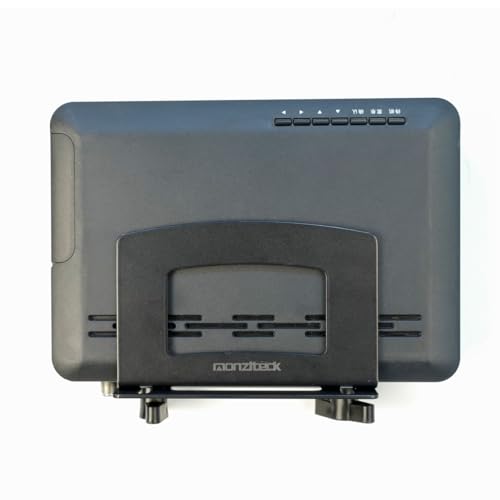 Monzlteck Adjustable Small Device Wall Mount Or VESA Mount Behind The Monitor |Design for Streaming Media Player, Switch, WII,Cable Boxes, Modems,Router,Power,Mini pc,mac Mini,OptiPlex MFF and More - Thumbnail 2