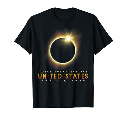Total Solar Eclipse 2024 United States April 8, 2024 Moon T-Shirt