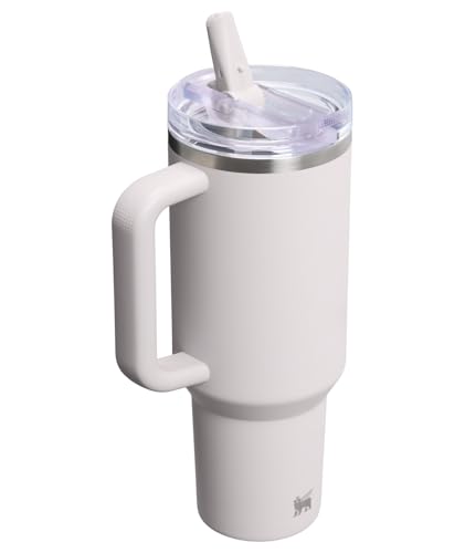 Image of STANLEY Quencher ProTour Flip Straw Tumbler with Leakproof Lid 40 oz | Built-In Straw & Handle | Cupholder Compatible for Travel | Insulated Stainless Steel Cup | BPA-Free | Sahara