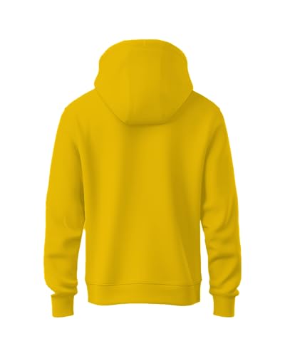 Image of Khakey Mens Hoodie | Plain Hoodies for Men Solid Casual Winter Wear | Best Hooded Sweatshirt with Pocket