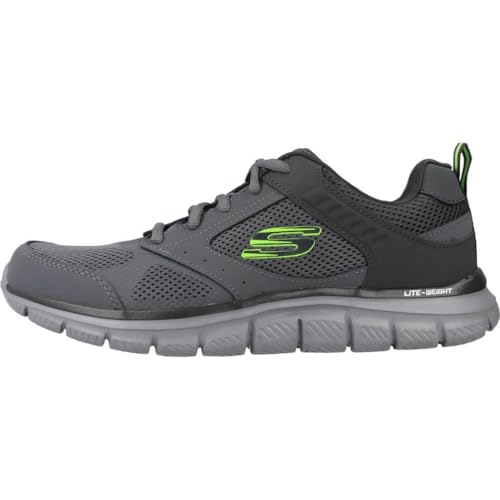 Skechers Herren Track - Syntac Sneakers,Sports Shoes, Grau, 40 EU – Ansicht 2