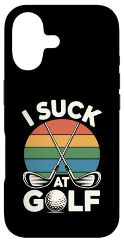 I Suck At Golf Loser Dad ȃW[N St X}zP[X iPhone 17 p