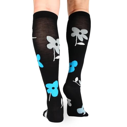 Image of Lightweight Merino Wool Everyday Compression Socks (15-20mmHg) - Flowe