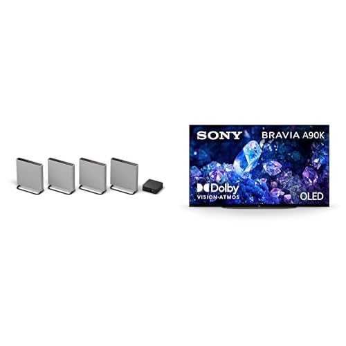 Sony BRAVIA Theater Quad 16-Speaker Home Theater System (HT-A9M2) with 42" 4K OLED Smart TV A90K Series XR42A90K Bundle