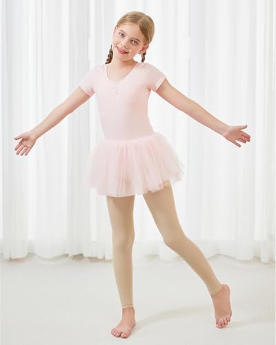 Century Star Girls Footless Tights Ballet Dance Leggings School Kids Gymnastics Pantyhose Ultra Soft Toddler Stockings2