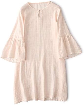 Amazon レディース パジャマ ワンピース ネグリジェ 二重ガーゼ ルームウェア 部屋着 半袖 チェック柄 ルームワンピース ネグリジェ 通販