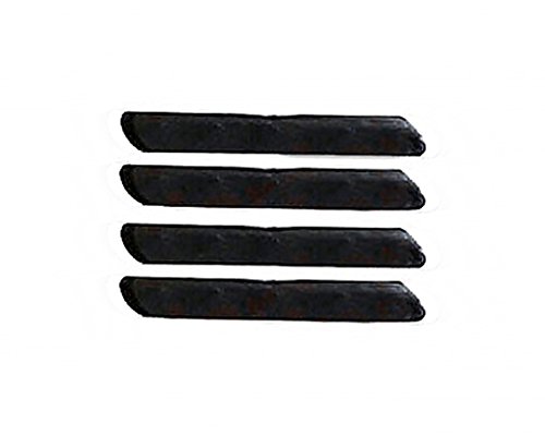 Vocado Car Bumper Safety Guard Protector Black for Maruti Ignis Zelta