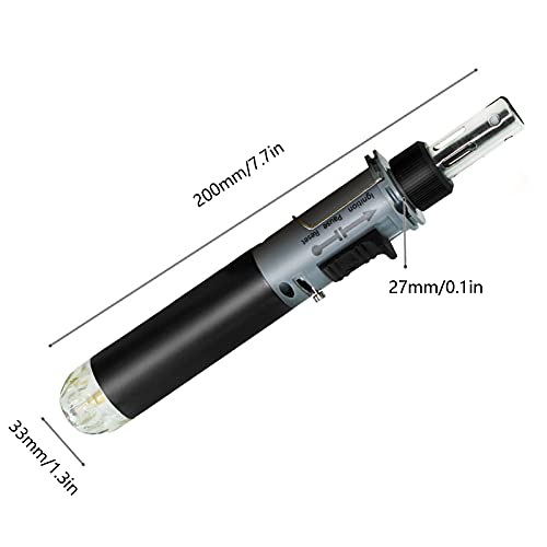 Blantye 12 in 1 Gaslötkolben-Set - Kabelloses Gasbrenner-Kit mit automatischer Zündung für die Schmuckherstellung… – Bild 8