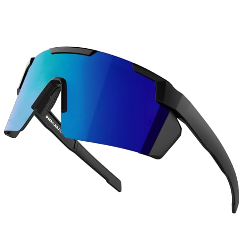 Image of MAXJULI XL Z87 Sunglasses for Big Wide Heads Men TR90 Ultralight UV400 Protection Work Glasses Z8225