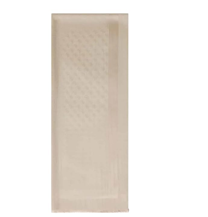 GUESS Écharpe pour femme Art AW5483 POL03, Bei, Taille unique