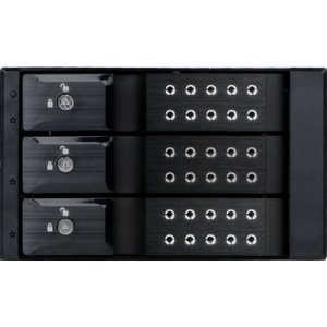 iStarUSA Caja externa para discos 2x5.25" a 3x3.5" SAS/SATA 6.0 Gb/s miniatura 1