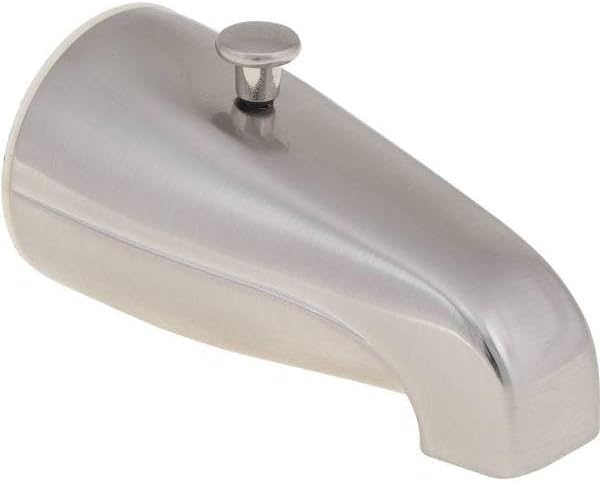MFG #.102030 Replacement for Proplus Bathtub Spout With Top Diverter, Brushed Nickel, 3/4 In Ips