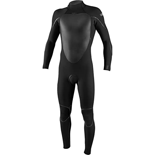 O'NEILL Psycho Tech 4/3+Mm Back Zip Full Wetsuit, Black/Black, XX-Large
