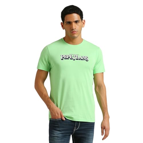Image of Pepe Jeans Men's Cotton Slim Fit T-Shirt
