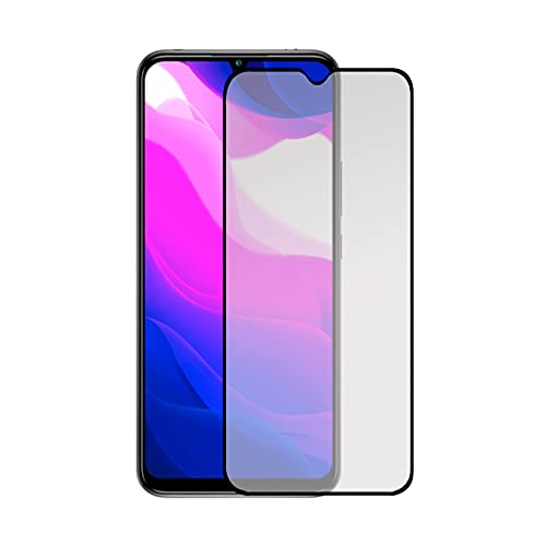 Todotumovil Protector de Pantalla Xiaomi MI 10 Lite 5G Negro Cristal Templado Completo Curvo Vidrio 9H para movil