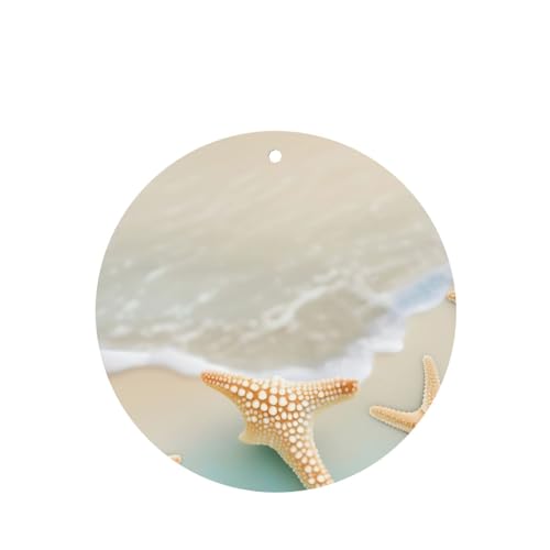 Hojas aromáticas Beach Starfish para auto y armario miniatura 1