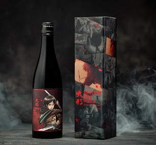 Attack On Titan X Beyond The Wall Eren Model Japanese Sake 15% Vol. 0,72L In Giftbox
