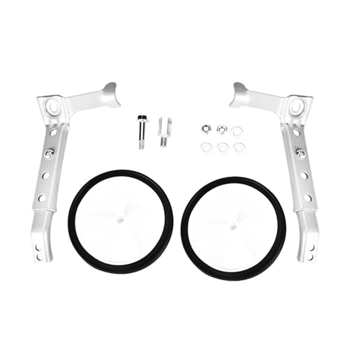 Ruedas de entrenamiento para bicicleta, ajustables por velocidad variable, compatibles con bicicletas infantiles de 16 a 22 pulgadas miniatura 1