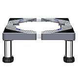 VERSÁTIL: El pedestal se adapta a la mayoría de las lavadoras de tamaño estándar, por lo que es un complemento versátil para la lavandería y se adapta a una amplia gama de modelos de equipos