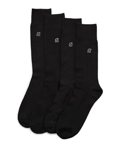 Perry Ellis Men's Portfolio 4 Pack Bamboo Socks2