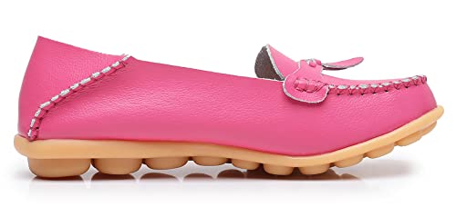 Image of VenusCelia Women's Decoration Comfy Walking Flat Loafer