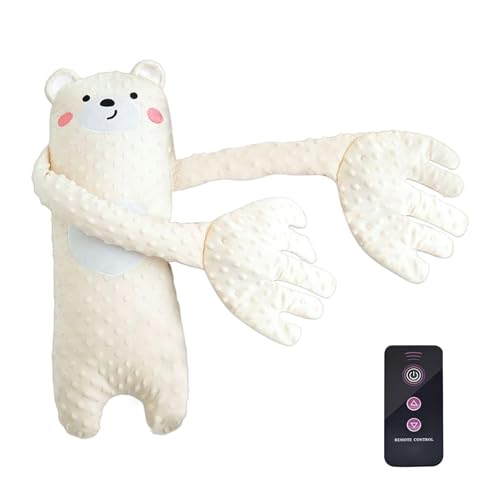 Générique Bébé caressant Le Sommeil – Aide au Sommeil pour bébé | Peluche électrique avec télécommande | Machine à Bruit Blanc apaisant pour Les | Sucette légère et Portable pour bébés et