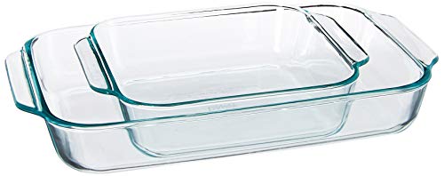 Pyrex COMINHKG106070 2Piece Basics Value Pack1-Basics 8"/2 Dish1-Basics 3 Quart Oblong Bake Dish thumb #2