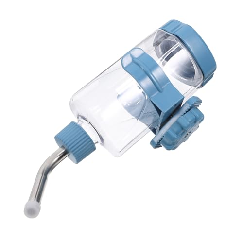 VALICLUD ぶら下げペット給水器 ポータブル リーク させて 水筒 滴下 静けさ 子犬ボトル ぶら下げ自動給餌器 ペットウォーターボトル うさぎのびん 304 ステンレス鋼 再利用可能