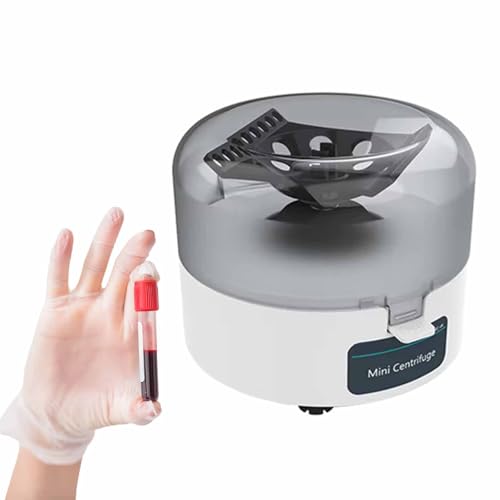Centrífuga de laboratorio de sobremesa con velocidad máxima de 7000 rpm