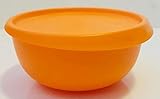  Tupper TUPPERWARE Natura 550ml Rührschüssel Schüssel Dose Behälter Ergonomica (Orange)