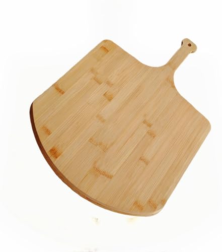 Tabla de pizza de bambú 12 pulgadas para cocina miniatura 6