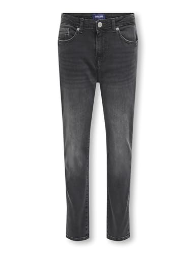 Osjyoke Tapered Jax de Only & Sons vaqueros juveniles de corte cónico en color azul denim