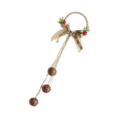 PTILSERY Unique Christmas Bells Ornament Decorative Christmas Bells Hangings Accessory Complements Any Festival Setting