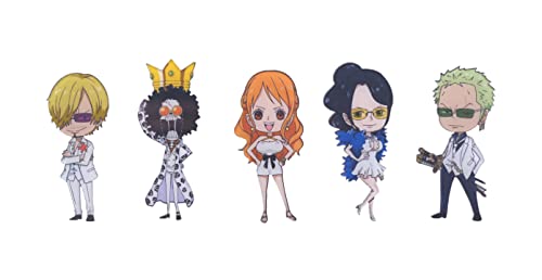 A+ Magneti frigo di One Piece 9 con Figure Chibi