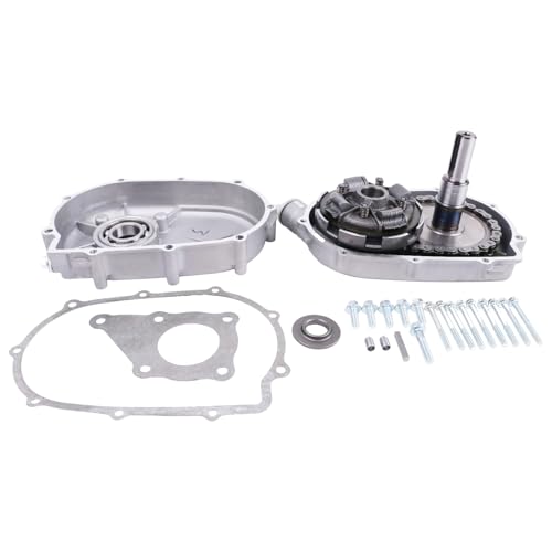 ZTUOAUMA 22mm Shaft Diameter Complete 2:1 Reduction Gearbox with Wet Clutch ASU000631 Compatible with Honda GX160 GX200 Generators Engines