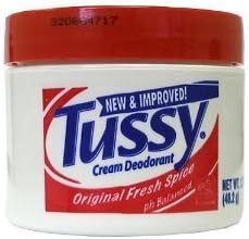 Tussy Deodorant Cream, 1.7 ounces Original 6 Pack by Tussy