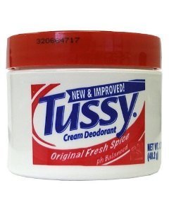 Tussy Deodorant Cream, 1.7 ounces Original 6 Pack by Tussy
